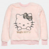 Μπλούζα Hello Kitty από απαλό, χνουδωτό ύφασμα (12 μηνών-8 ετών)