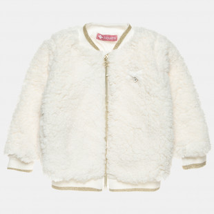 Cardigan with feux fur (12 months-5 years)