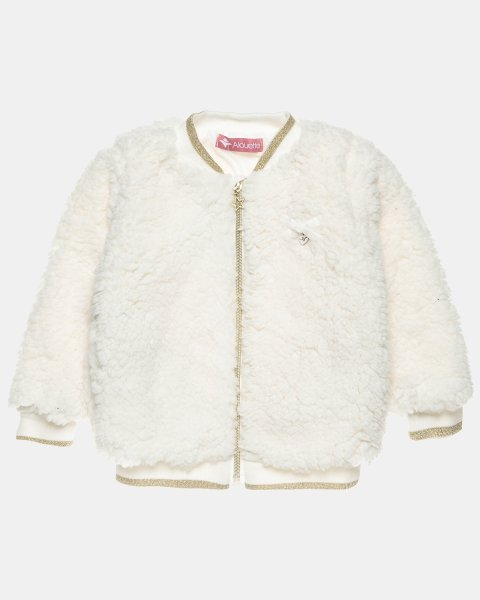 Cardigan with feux fur (12 months-5 years)