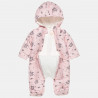 Pramsuit with unicorn design (1-12 months)