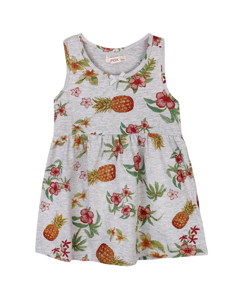 Dress with pattern (12 months-3 years)