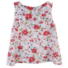 Top with floral pattern (6-14 years)