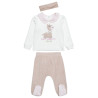 Set velour Tender Comforts with headband (3-12 months)