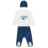 Set velour Tender Comforts with beanie (3-12 months)