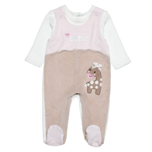 Babygrow Tender Comforts with embroidery (1-12 months)