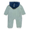 Pramsuit velour Tender Comforts with embroidery (1-12 months)