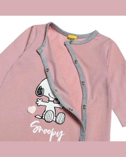 Babygrow Snoopy with print (1-12 months)