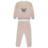 Tracksuit velour with embroidery (6-14 years)