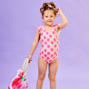 Swimsuit with strawberry pattern (18 months-5 years)