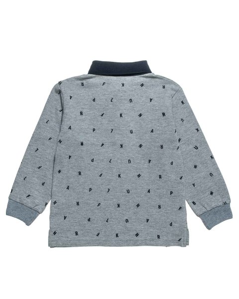 Long sleeve pique Paul Frank top with embroidery (12 months-5 years)