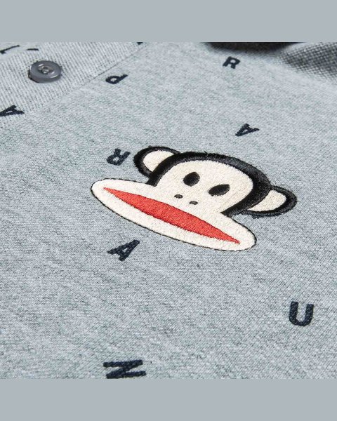 Μπλούζα πικέ Paul Frank με κέντημα (12 μηνών-5 ετών)
