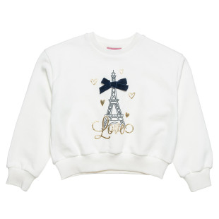 Long sleeve top cotton fleece blend (12 months-5 years)