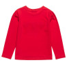Long sleeve top with waffle elements (18 months-5 years)