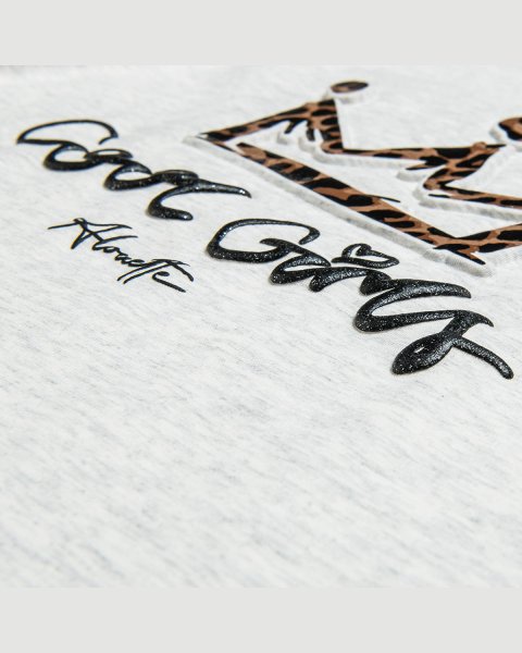 Long sleeve top with embossed design (6-16 years)