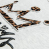 Long sleeve top with embossed design (6-16 years)