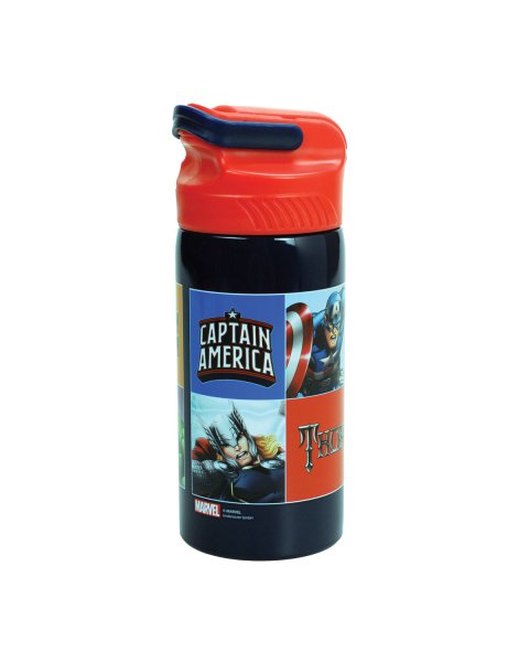 Παγούρι ανοξείδωτο με καλαμάκι 500ml
