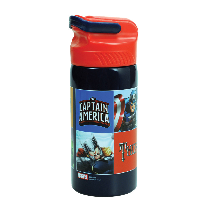 Παγούρι ανοξείδωτο με καλαμάκι 500ml