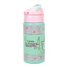 Παγούρι αλουμινίου με καλαμάκι Disney Marie 500ml