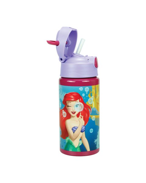 Παγούρι αλουμινίου με καλαμάκι Disney Mermaid 500ml