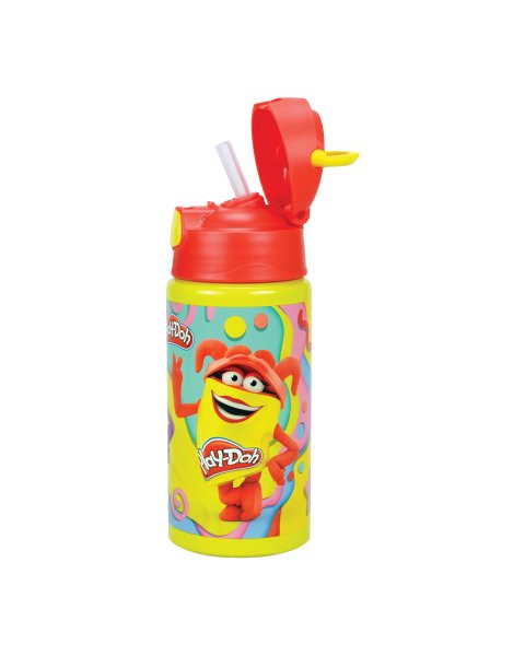 Παγούρι αλουμινίου με καλαμάκι Play-Doh 500ml