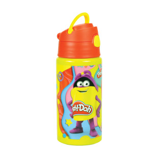 Παγούρι αλουμινίου με καλαμάκι Play-Doh 500ml