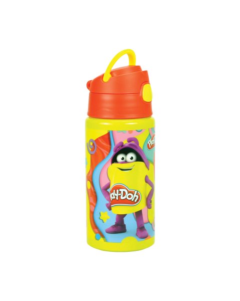 Παγούρι αλουμινίου με καλαμάκι Play-Doh 500ml