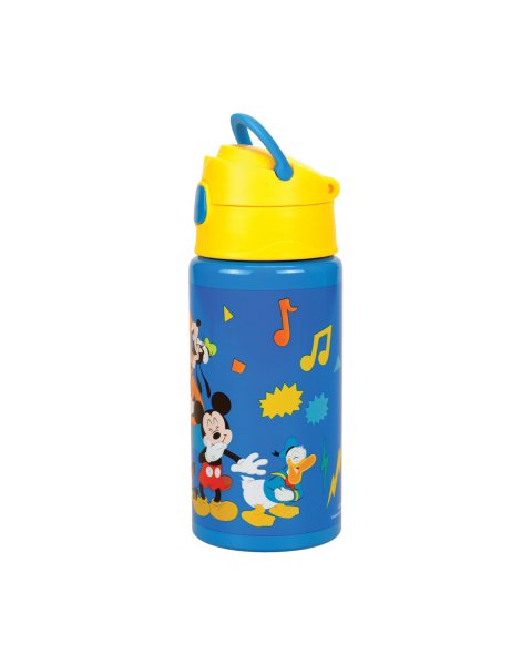 Παγούρι αλουμινίου με καλαμάκι Disney Mickey Mouse 500ml