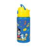 Aluminum water bottle with straw Disney Mickey Mouse 500ml