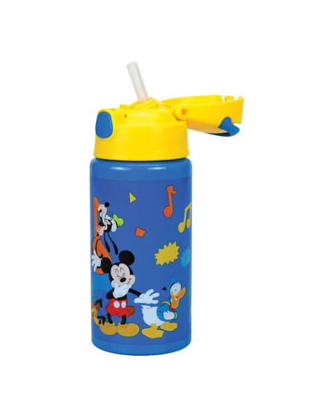 Παγούρι αλουμινίου με καλαμάκι Disney Mickey Mouse 500ml