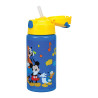 Aluminum water bottle with straw Disney Mickey Mouse 500ml