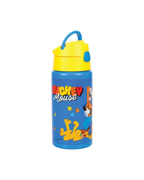Παγούρι αλουμινίου με καλαμάκι Disney Mickey Mouse 500ml
