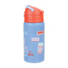 Aluminum water bottle with straw Emily in Paris 500ml