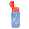 Παγούρι αλουμινίου με καλαμάκι Emily in Paris 500ml