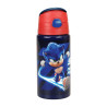 Aluminum water bottle with straw Sonic the Hedgehog 500ml