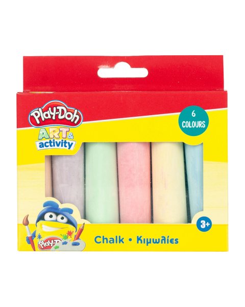 Play-Doh jumbo chalks 6pcs (3+ years)