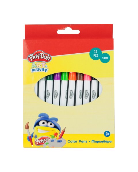 Play-Doh Washable Marker Set 12pcs (3+ years)