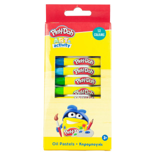 Σετ κηρομπογιές 12τμχ Play-Doh