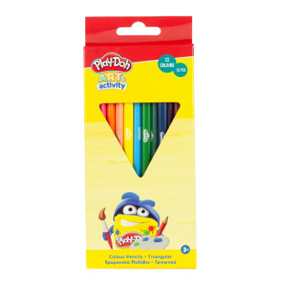 Σετ χρωματιστών μολυβιών 12τμχ Play-Doh (3+ ετών)