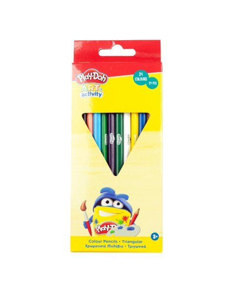 Play-Doh 24-piece colored pencil set (3+ years)