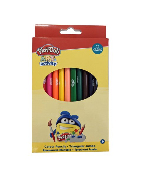 Play-Doh 12-piece colored pencil set (3+ years)