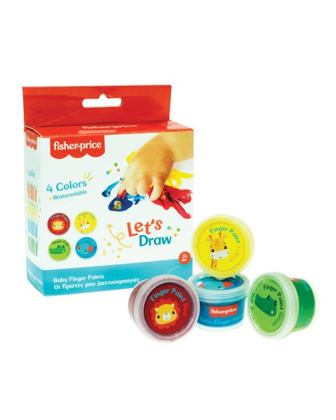Fisher-Price 4-jar finger paint set (2+ years)