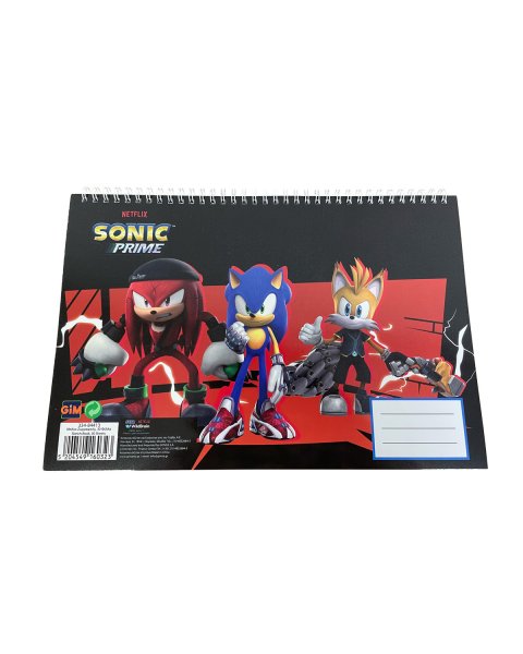 Μπλοκ ζωγραφικής Α4 Sonic the Hedgehog
