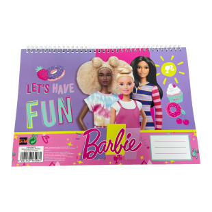 Μπλοκ ζωγραφικής Α4 Barbie