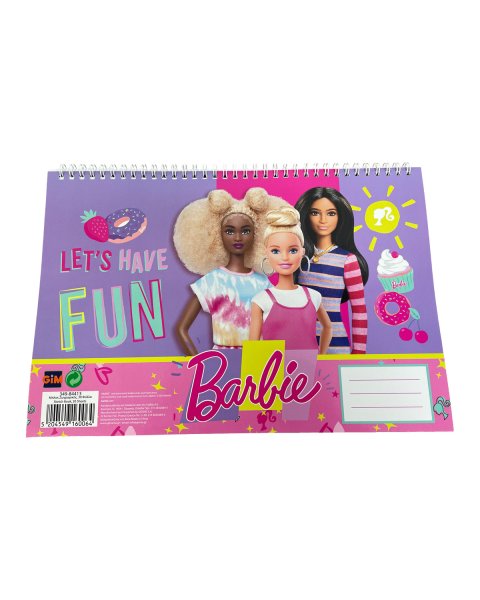 Μπλοκ ζωγραφικής Α4 Barbie