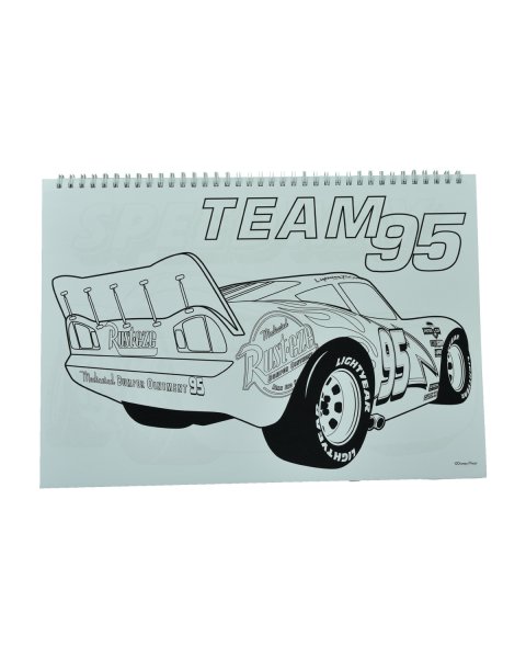 Drawing pad A4 with stickers Disney Cars