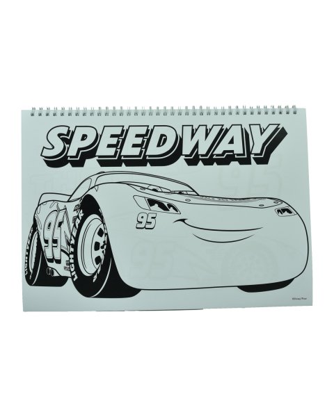 Drawing pad A4 with stickers Disney Cars