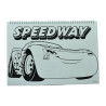 Drawing pad A4 with stickers Disney Cars
