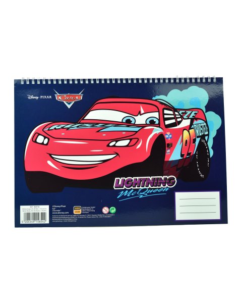 Drawing pad A4 with stickers Disney Cars