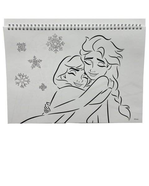 Drawing pad A4 with stickers Disney Frozen