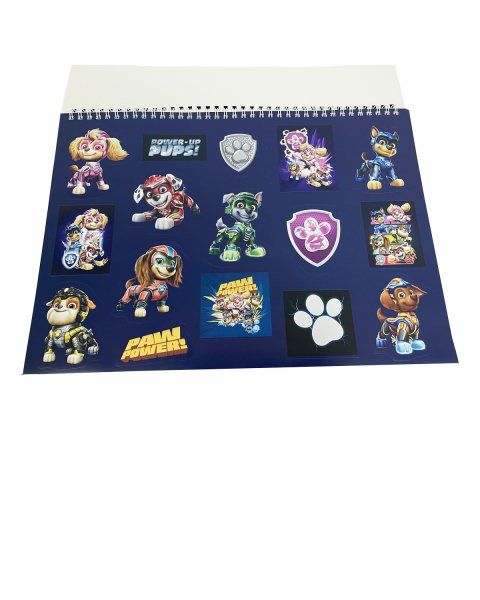 Drawing pad A4 with stickers Paw Patrol